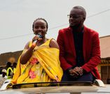 Emeka and his wife Mackline Asiimire Bareija