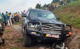 Scene from the accident