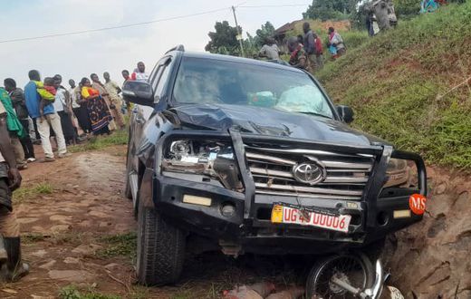 Scene from the accident