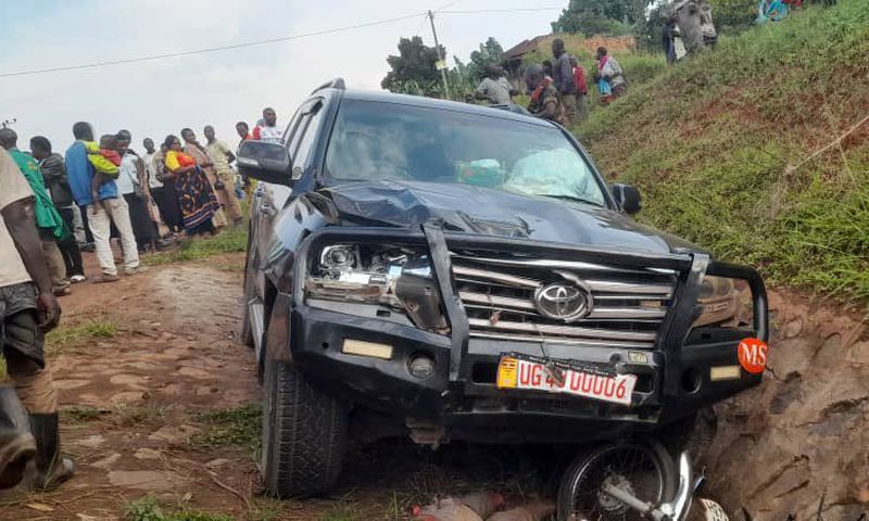 Scene from the accident