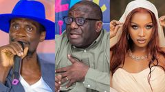 Promoter Abitex,  UCC ED Thembo and Spice Diana who is set to hold a concert early next year