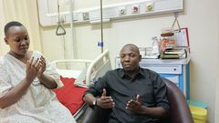 MP Shamim Malende remains bed-ridden in hospital