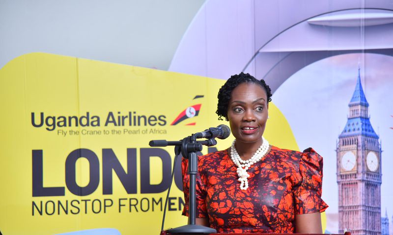 Uganda Airlines CEO Jenifer Bamuturaki