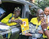 Gen Moses Ali was nominated in his car