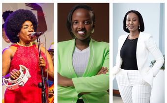 Racheal Magoola, Macline Asiimire and Victoria Bagaya