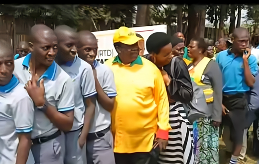 Kahinda Otafiire is accused of ferrying students to vote for him