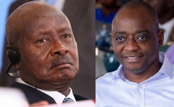 President Museveni and Hamis Kiggundu
