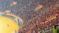 Fans at Namboole Stadium