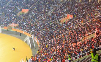 Fans at Namboole Stadium