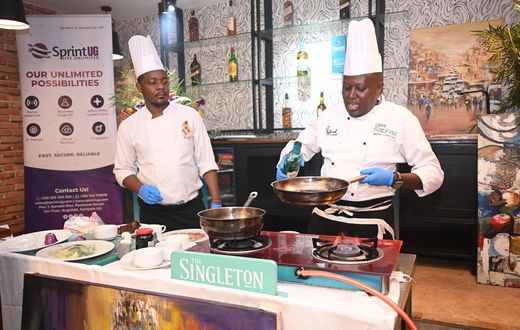 The event featured a live cooking session where Chef Raphael showcased his culinary expertise and unique style.
