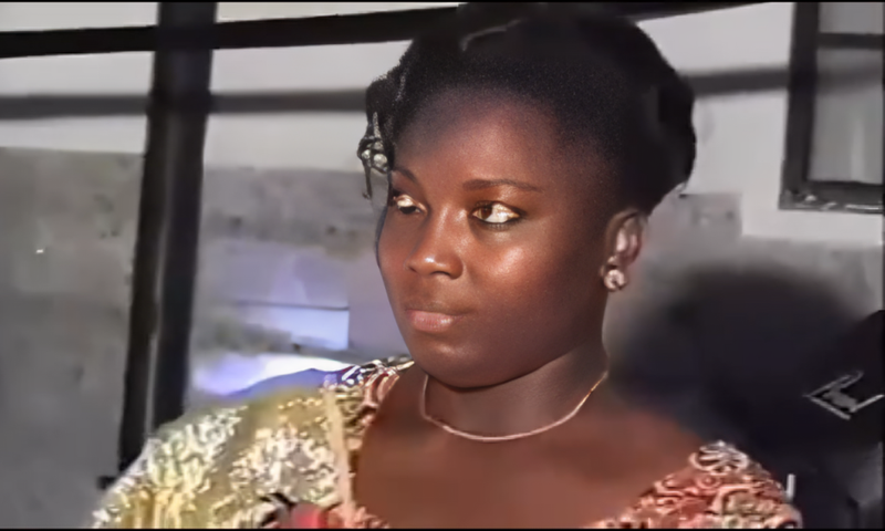 Young Rebecca Kadaga in 1997