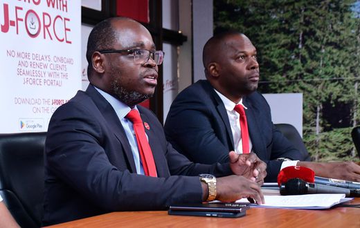Jubilee Health Insurance CEO Dan Musiime at the G-Force launch