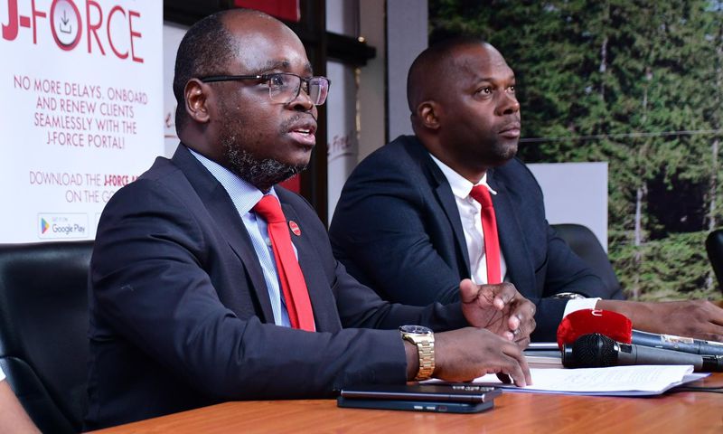 Jubilee Health Insurance CEO Dan Musiime at the G-Force launch