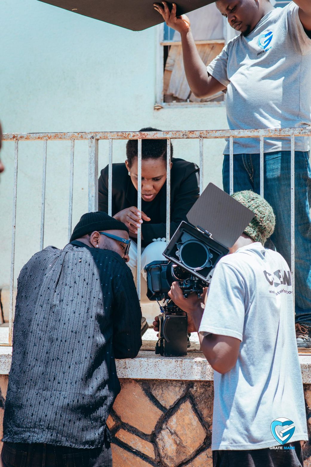 Phiona Nyamutoro joined Eddy Kenzo behind the scenes for the shoot of his latest music video, Nkulowoza.