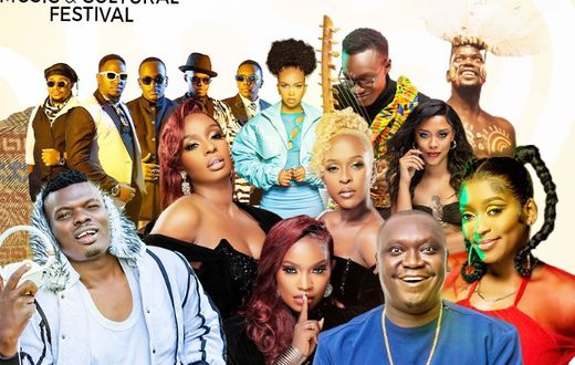Line for Music and Cultural Festival, part of the Pearl of Africa Tourism Expo
