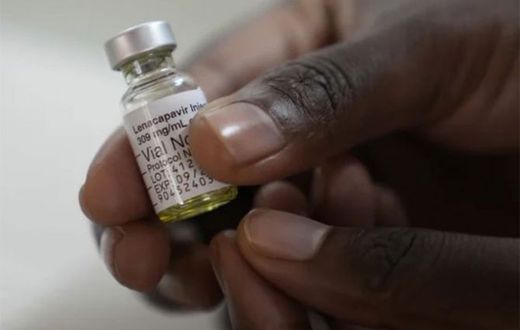 Lenacapavir, the newly FDA-approved long-acting injectable drug for HIV prevention. 