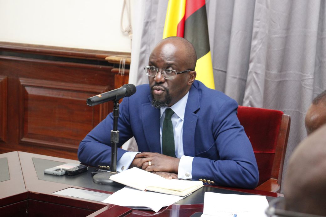 Buganda’s Minister for Lands and Housing, Owek. David Mpanga