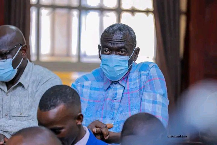 Dr Kizza Besigye in court