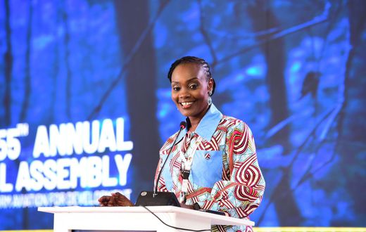 Uganda Airlines Chief Executive Officer Jenifer Bamuturaki