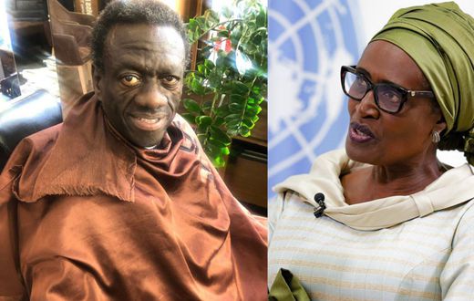 Kizza Besigye and Winnie Byanyima