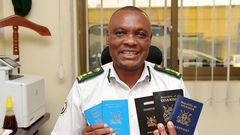 Simon Peter Mundeyi, the spokesperson for the Ministry of Internal Affairs and the Directorate of Citizenship and Immigration Control