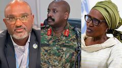 Ayebare, Gen. Kainerugaba and Byanyima