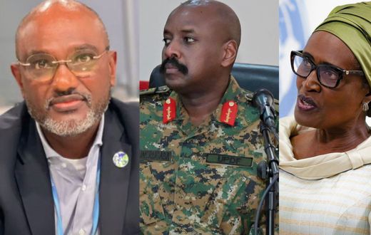 Ayebare, Gen. Kainerugaba and Byanyima