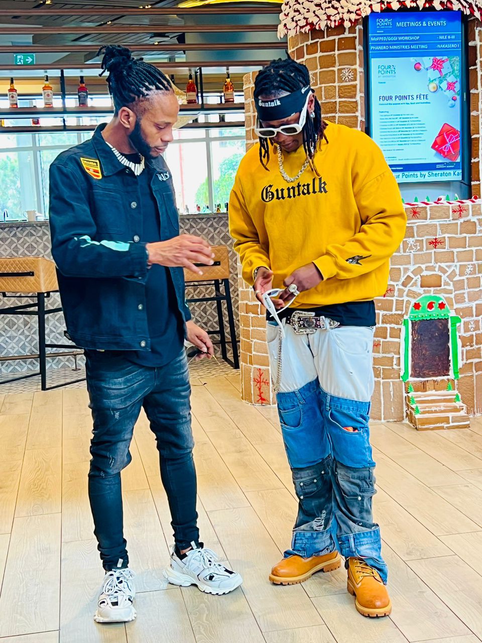 Dexta Daps and Beenie Gunter