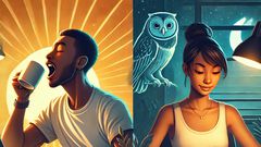 If the hustle has turned you into an early bird, but you find yourself grumpy and exhausted, this article could shed some light on why.