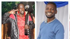Bosmic Otim and Bobi Wine