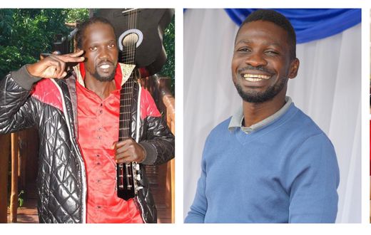 Bosmic Otim and Bobi Wine