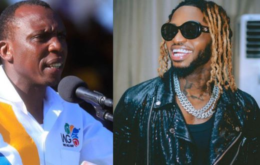 Nelson Tugume and Diamond Platnumz