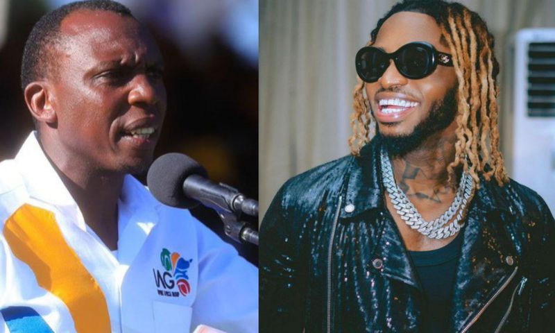 Nelson Tugume and Diamond Platnumz