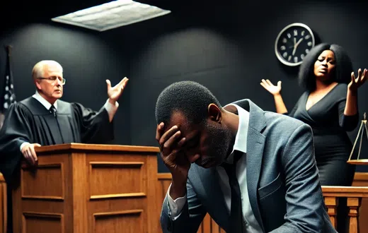 The case had been adjourned several times at her instance, but she had not made any appearance. (Image generated using ChatGPT)