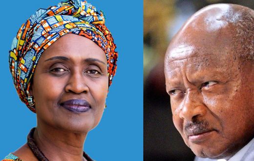 Byanyima and Museveni