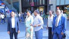 The visit formed part of Uganda’s preparations for the Osaka 2025 World Expo