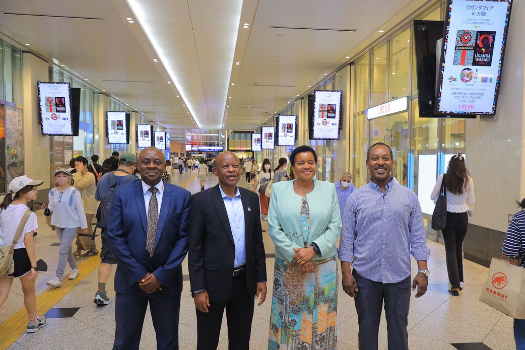 The visit formed part of Uganda’s preparations for the Osaka 2025 World Expo