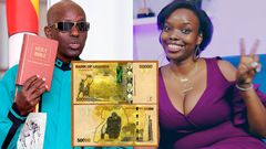 Gen Tumwine, 50k note and Cynthia