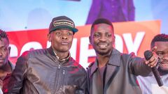 Jose Chameleone with Bobi Wine