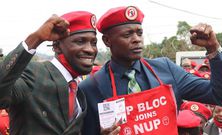 Jose Chameleone with Bobi Wine