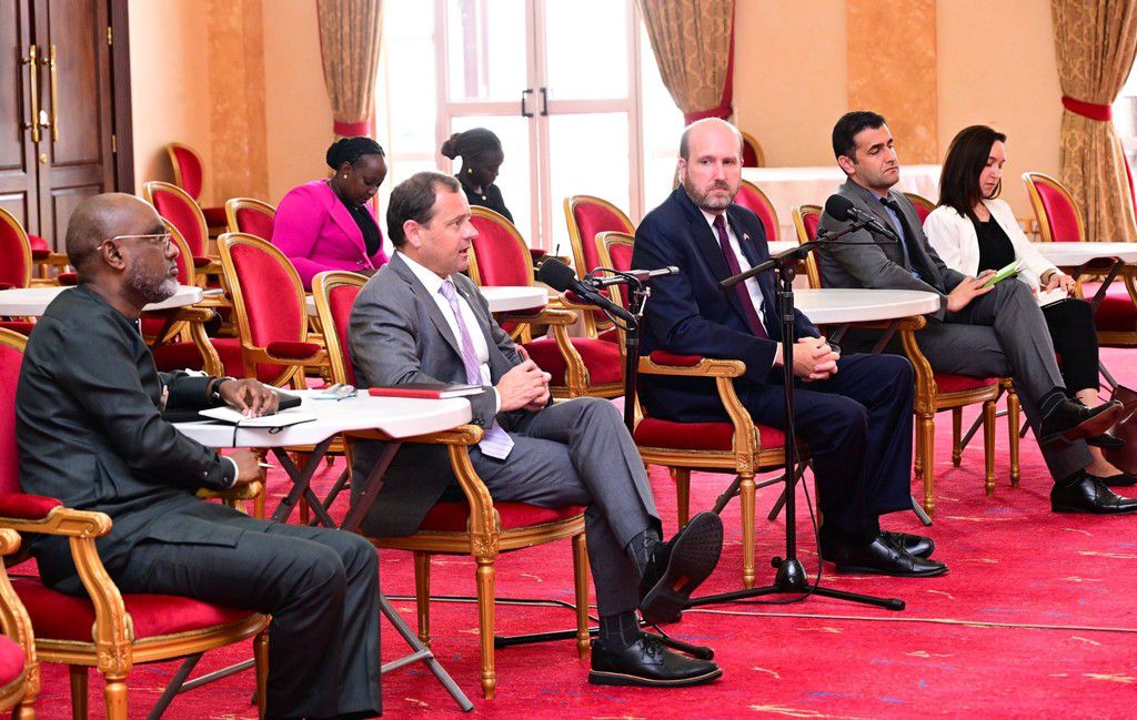 The meeting was also attended by the US Ambassador to Uganda, William W. Popp.