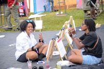 There were also many fun games for revellers