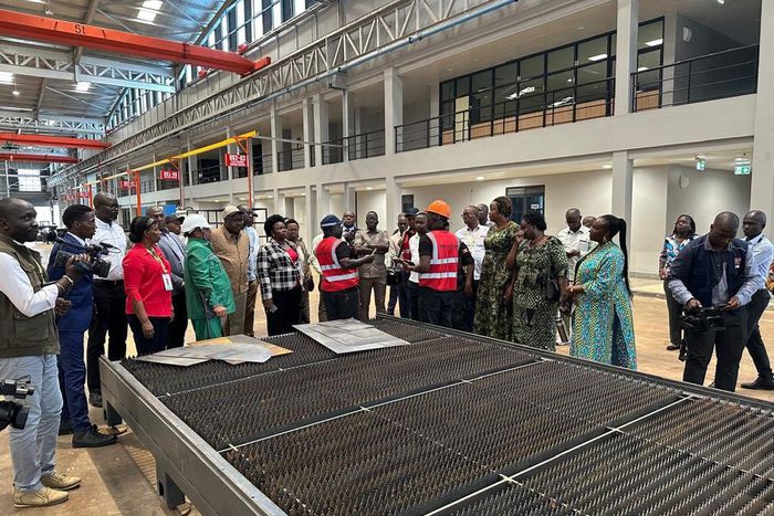 EALA MPs touring Kiira Motors