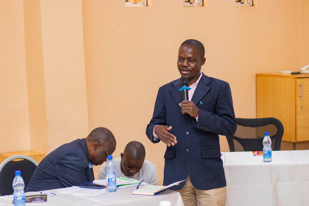 Alex Otut, Senior Agriculture Inspector for Fertilizer Testing at MAAIF