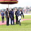 Kabaka Ronald Muwenda Mutebi openned the Buganda Masaza Cup finals on Saturday