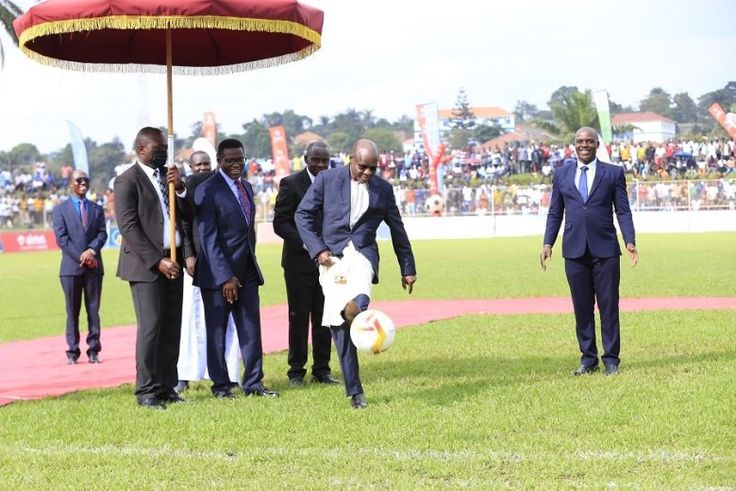 Kabaka Ronald Muwenda Mutebi openned the Buganda Masaza Cup finals on Saturday