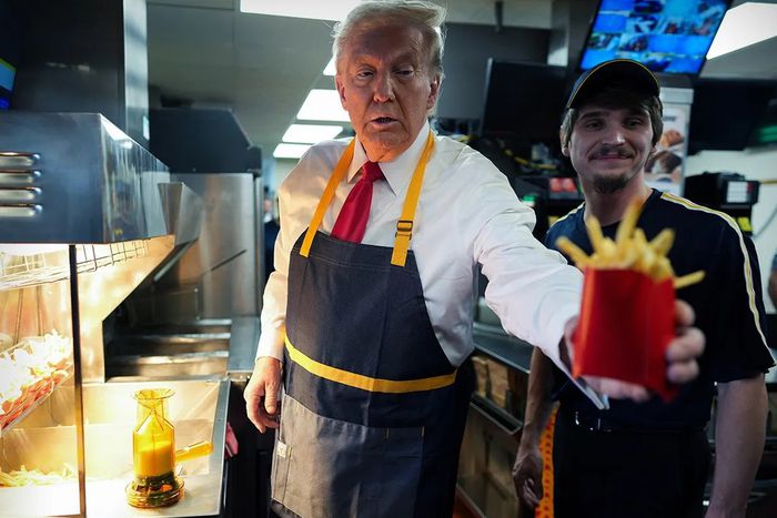 Mr Trump was known for his appetite for burgers, steaks, tacos, and meatloaf