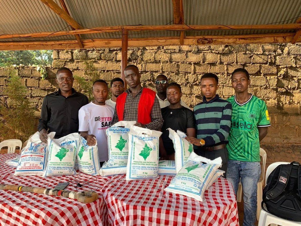 Pastor Martin Center has donated food to Makerere University students