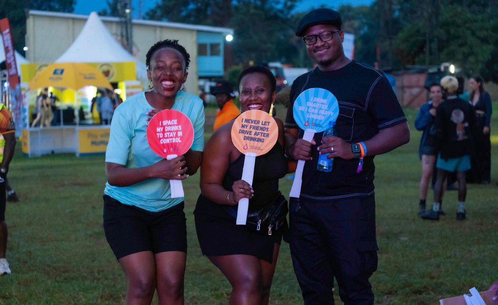 Revellers were encouraged to moderate drinking at the festival