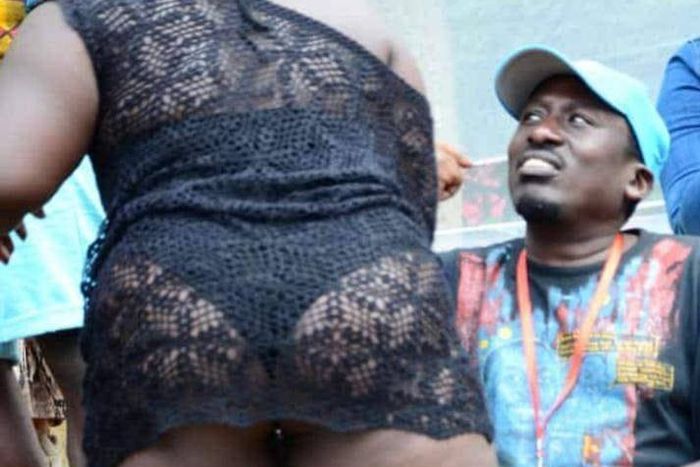 The author at Nyege Nyege, where many shenanigans took place.